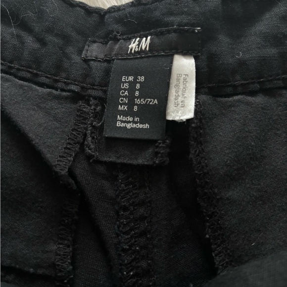 H&M Cargo Style Linen Shorts - Picture 4 of 5